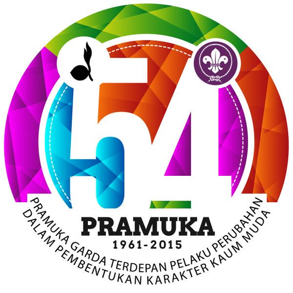 logo hari pramuka 54
